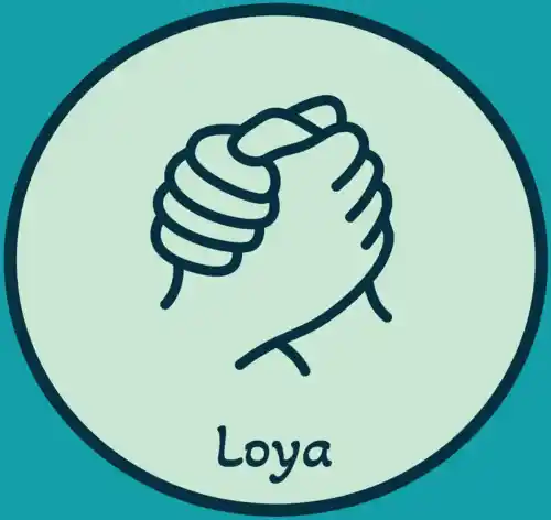 Logo darmowego programu lojalnościowego Loya